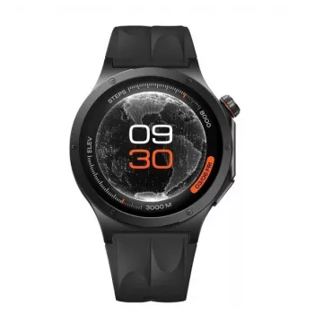 “OnePlus Watch 4” 1,5 colio LTPO ekranas 100 valandų baterijos veikimo laikas Juoda - išmanusis laikrodis
