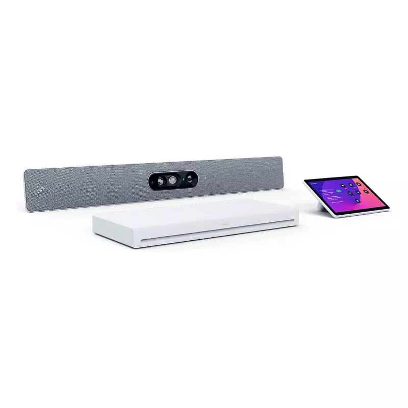 Cisco Webex Room Kit EQ Vision PTZ - rinkinys vaizdo konferencijoms (Cisco Webex Codec EQ, Cisco Room Vision PTZ, Cisco Webex Room Navigator) -