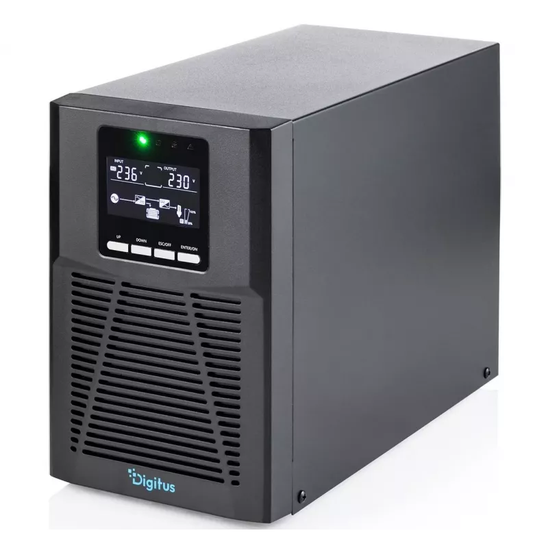 Online Tower UPS 1000VA/1000W 12V/9AHX2BATTERY8XC13LCD-DISP