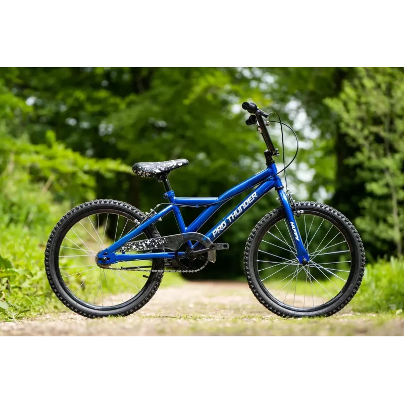 BMX dviratis Huffy HX PRO 20 alu, Juoda-Mėlyna (53000W)