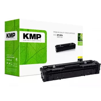 KMP Toneris HP 207A geltonas 1250 puslapių atnaujintas (2558,0009)