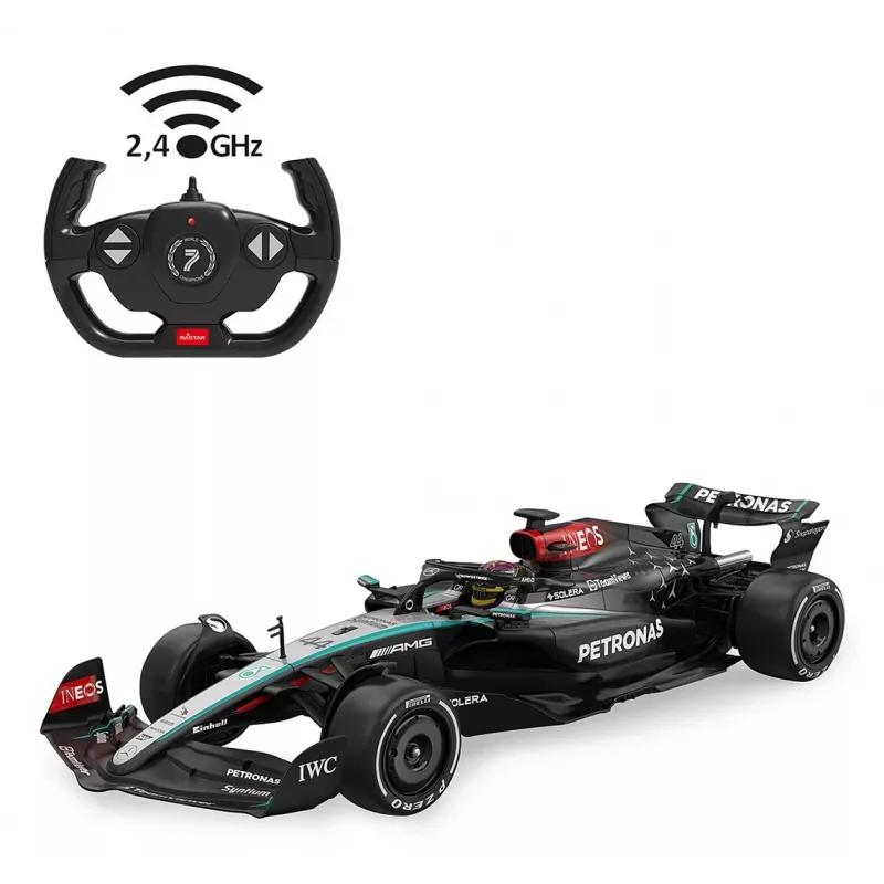 JAMARA Mercedes AMG W15 F1 1 12 Performance juoda 2.4GHz (402250)