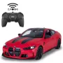 Jamara BMW M4 CSL 1:16 RC automobilio modelis, raudonas, 2,4 GHz, elektrinis, iki 11 km/h