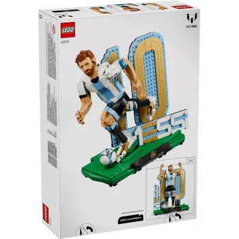LEGO Editions Sports 43015 Lionel Messi — futbolo legenda