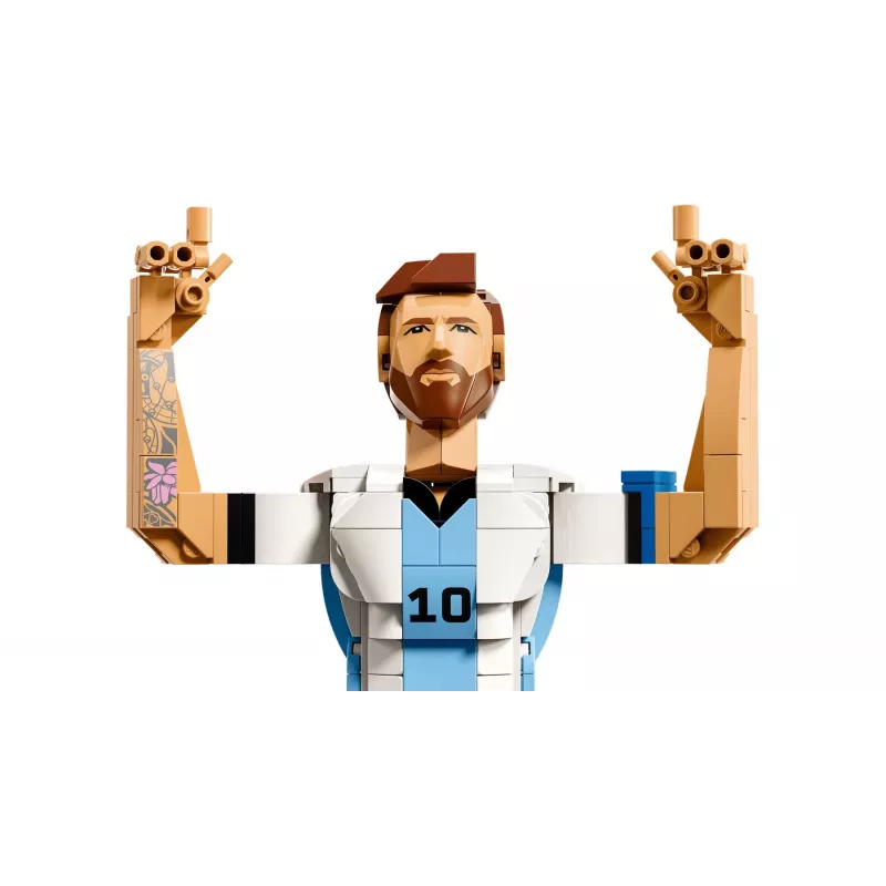 LEGO Editions Sports 43015 Lionel Messi — futbolo legenda