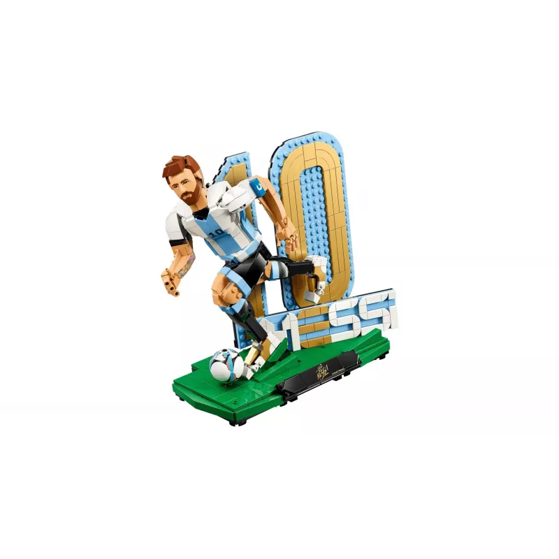 LEGO Editions Sports 43015 Lionel Messi — futbolo legenda