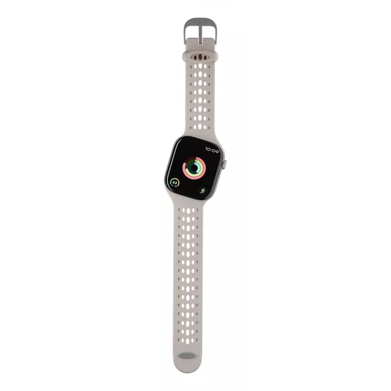 Decoded Silicone Ares O Band - Silikoninis dirželis Apple Watch 40/42 mm (molio spalva)