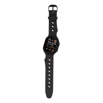 Decoded Silicone Ares Splice Band - Silikoninis dirželis Apple Watch 40/42 mm (juodas)
