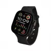 Decoded Silicone Ares Splice Band - silikoninis dirželis Apple Watch 44/46/49 mm (juodas)
