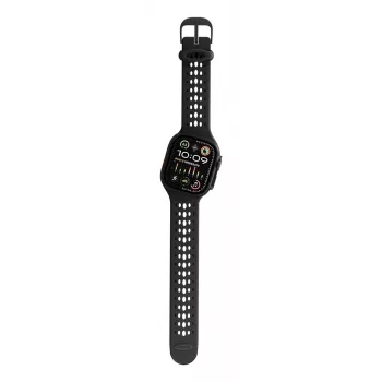 Decoded Silicone Ares O Band - Silikoninis dirželis Apple Watch 44/46/49 mm (juodas)