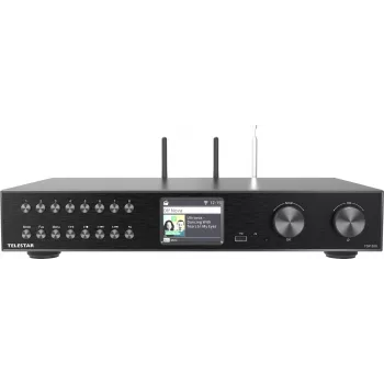 Telestar TOP 500 Juoda Multifunktionsradios HiFi-Baustein (5700500)