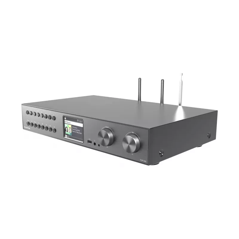 Telestar TOP 500 Juoda Multifunktionsradios HiFi-Baustein (5700500)