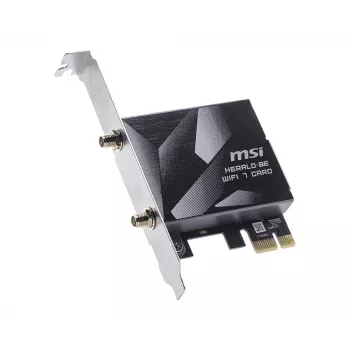 Tinklo plokštė Herald BE9400 WiFi 7 PCIe