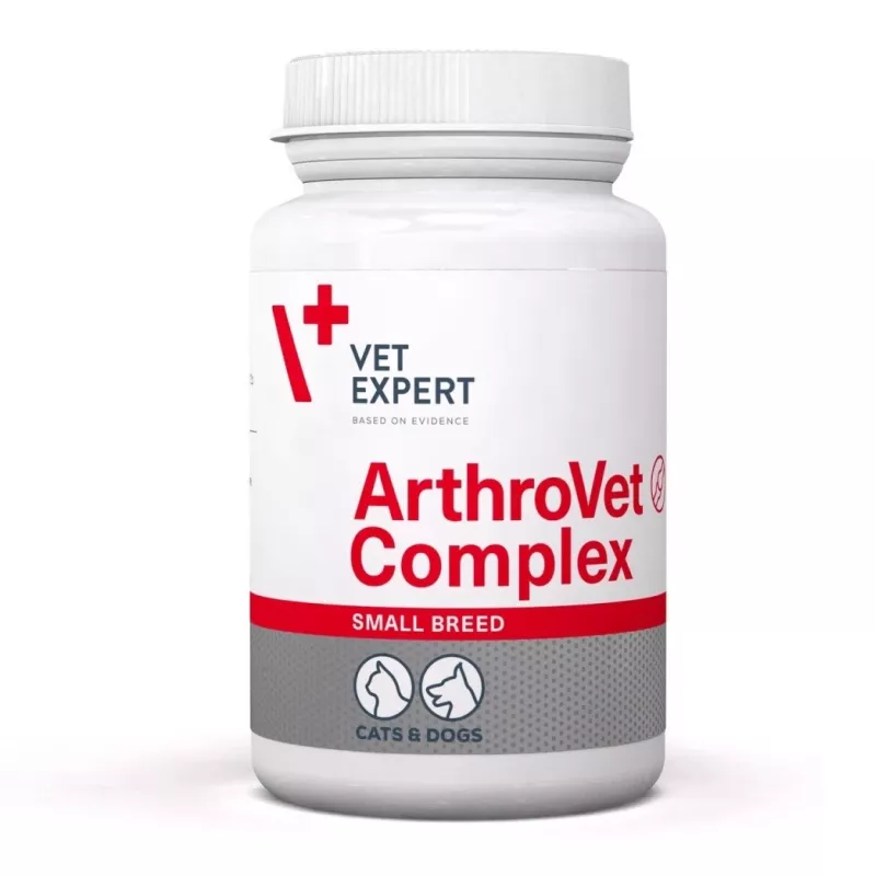 VETEXPERT ArthroVet Collagen Small breed - papildai šunims ir katėms - 60 tablečių