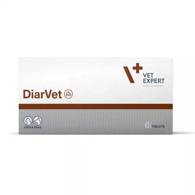 VetExpert Diarvet tabs 6 vnt.