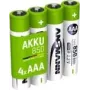 Ansmann 1x4 NiMH baterija, mikro AAA tipo, 850 800 mAh maxE - Baterija - Mikro (AAA) (1311-0024)
