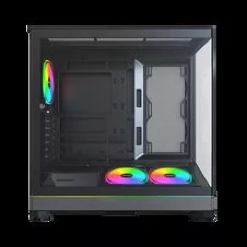 Montech Sky 3 PC korpusas, Midi-Tower, ATX, ARGB, grūdintas stiklas - juodas