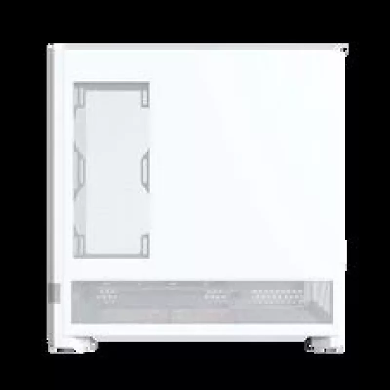 Montech Sky 3 kompiuterio korpusas, Midi-Tower, ATX, ARGB, grūdintas stiklas – baltas