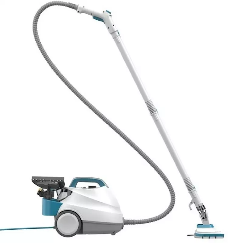 “Juoda & Decker BHSMP2314-QS” garų valytuvas, cilindrinis, 1,2 l, 2300 W, mėlynas, baltas
