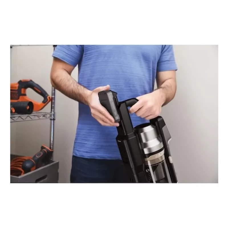 Juoda & Decker BSV525BLP-QW belaidis dulkių siurblys/elektrinė šluota Akumuliatorinis Sausas Be maišelio 0,65 l 2,5 Ah