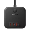 Baseus PowerCombo Universal maitinimo lizdas Vidinis Juodas