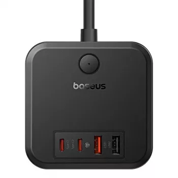 Baseus PowerCombo Universal maitinimo lizdas Vidinis Juodas