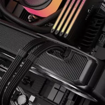 Corsair premium pintas 6+2-Pin-PCIe kabelis, Type-5 maitinimo šaltiniui - juoda