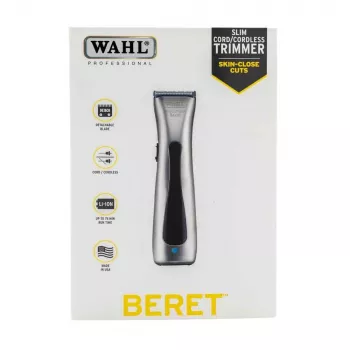 Wahl 08841-66 ProLithium Beret profesionalus plaukų kirpimo aparatas - sidabrinė/juoda