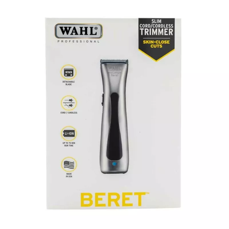 Wahl 08841-66 ProLithium Beret profesionalus plaukų kirpimo aparatas - sidabrinė/juoda