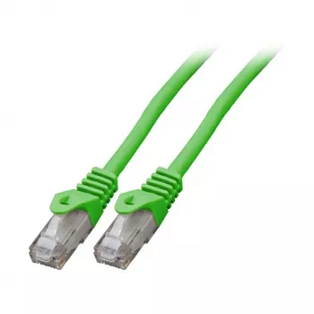 EFB RJ45 komutacinis kabelis Cat.5e U/UTP LSZH CCA AWG24/7 grn 15m