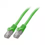 EFB RJ45 komutacinis kabelis Cat.5e U/UTP LSZH CCA AWG24/7 grn 15m