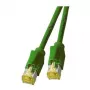 EFB RJ45 komutacinis kabelis Cat.6A S/FTP LSZH Draka UC900 TM31 žalias 0,25m