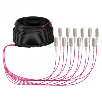 EFB Trunk kabelis U-DQ(ZN)BH OM4 12G (1x12) SC-SC 40m Dca LSZH