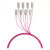 EFB Trunk kabelis U-DQ(ZN)BH OM4 8G (1x8) SC-SC 200m Dca LSZH