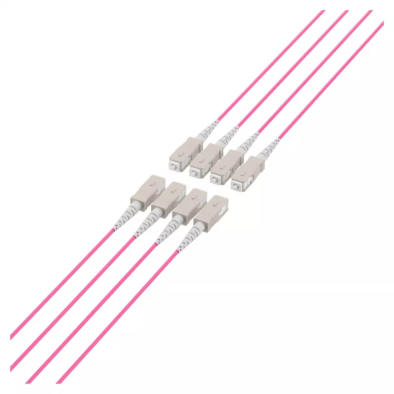 EFB Trunk kabelis U-DQ(ZN)BH OM4 8G (1x8) SC-SC 70m Dca LSZH