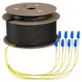 EFB Trunk kabelis U-DQ(ZN)BH OS2 8E (1x8) LC-LC 100m Dca LSZH G657A1