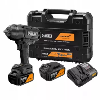 DEWALT SMŪGINIS VERŽLIASUKIS 1/2 18V DCF99MP2T 1396Nm 2x5,0Ah MCLAREN