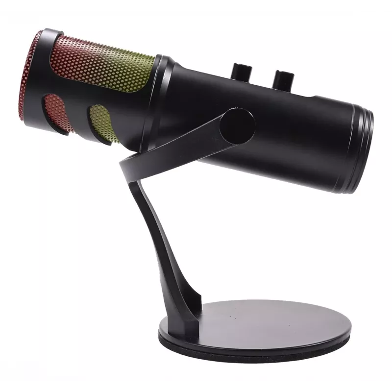 Deltaco Gaming RGB srautinio transliavimo mikrofonas, juodas