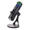 Deltaco Gaming RGB srautinio transliavimo mikrofonas, juodas
