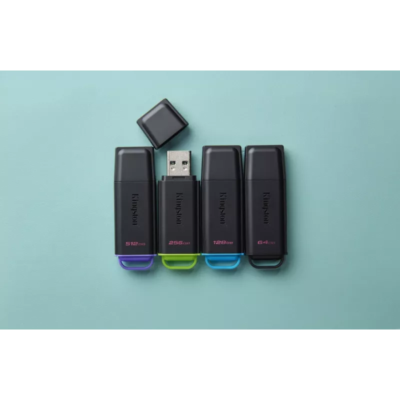 „Kingston Technology“ „DataTraveler“ 64 GB nešiojama USB 3.2 Gen 1 „Exodia“ juoda