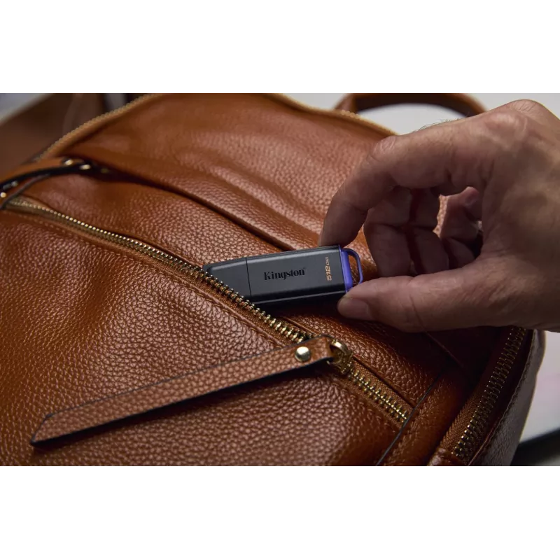 Kingston Technology DataTraveler 512GB nešiojamas USB 3.2 Gen 1 Exodia juodai/violetinis