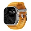 NOMAD Rocky Point Band - dirželis Apple Watch 46mm/49mm su FKM ir titanu (sol, natūrali įranga)