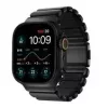 NOMAD Stratos Band - titano apyrankė, skirta Apple Watch 49mm su FKM (juodas titanas, juodas FKM)