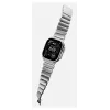 NOMAD Stratos Band - titaninis dirželis, skirtas Apple Watch 49mm su FKM (natūralus titanas, juodas FKM)