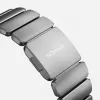 NOMAD Stratos Band - titaninis dirželis, skirtas Apple Watch 49mm su FKM (natūralus titanas, juodas FKM)