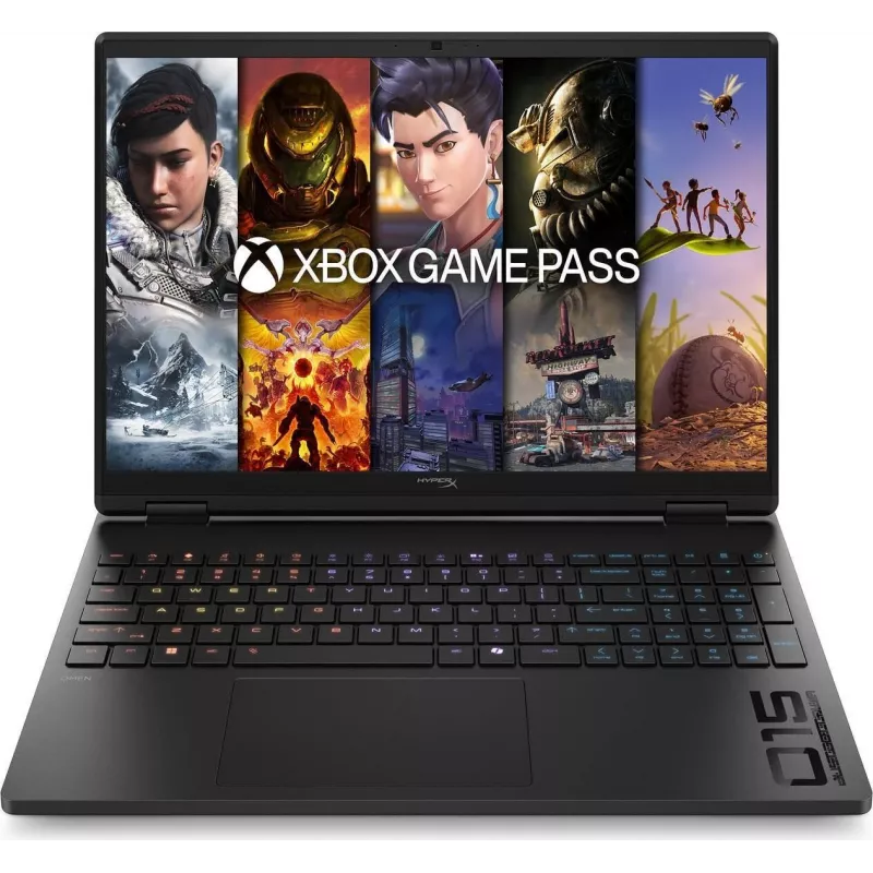 HyperX OMEN 15-ga0051ng žaidimų nešiojamasis kompiuteris 38,9 cm (15,3) (D4VT4EA#ABD)