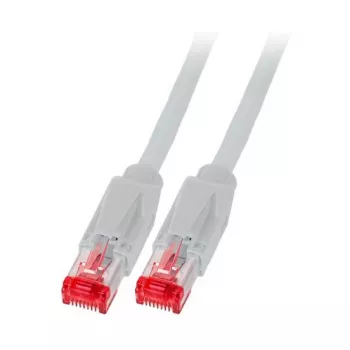 EFB RJ45 korekcinis laidas Cat.6A S/FTP LSZH Draka UC900 TM21 Pilkas 25m