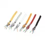 EFB neapdorotas kabelis Cat.7, S/FTP, LSZH, violetinis, 100 m ritė