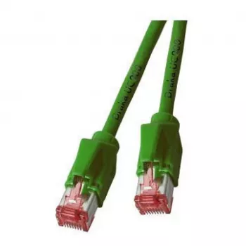 EFB RJ45 komutacinis kabelis Cat.6A S/FTP LSZH Draka UC900 TM21 grn 0,25m