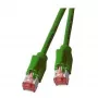 EFB RJ45 komutacinis kabelis Cat.6A S/FTP LSZH Draka UC900 TM21 grn 0,25m